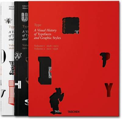 Type: A Visual History of Typefaces　2冊組 Type: a Visual History of Typefaces 2 Vol by Cees W. De Jong