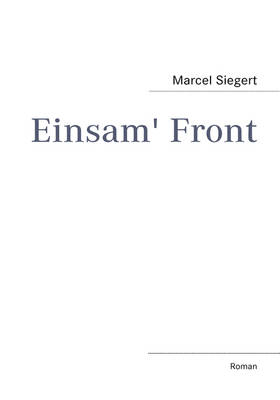Einsam' Front (Paperback)