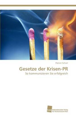 Gesetze Der Krisen-PR (Paperback)