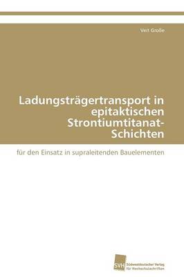 Ladungstragertransport in Epitaktischen Strontiumtitanat-Schichten (Paperback)