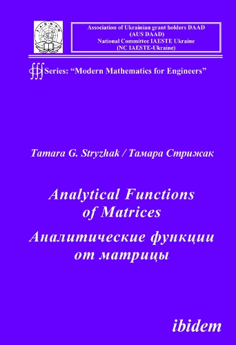 Analytical Functions of Matrices. (Paperback)