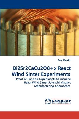 Bi2sr2cacu2o8+x React Wind Sinter Experiments (Paperback)