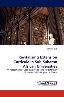 Revitalizing Extension Curricula in Sub-Saharan African Universities (Paperback)