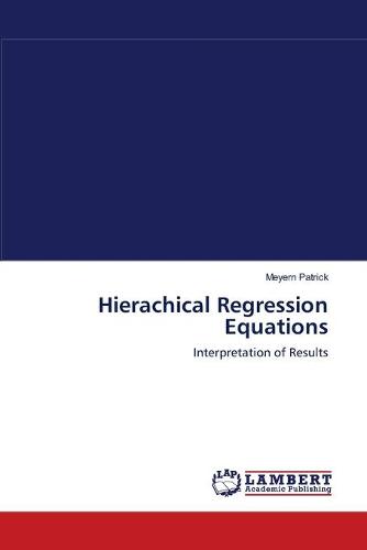 Hierachical Regression Equations (Paperback)
