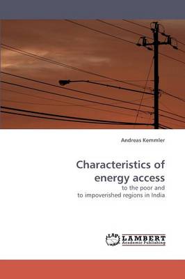 Characteristics of Energy Access (Paperback)