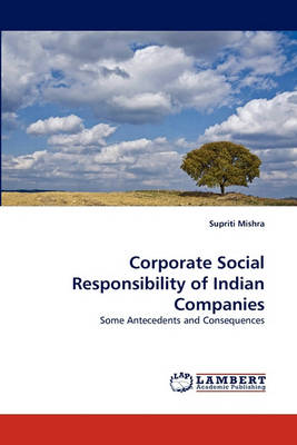 Corporate Social Responsibility of Indian Companies (Paperback)