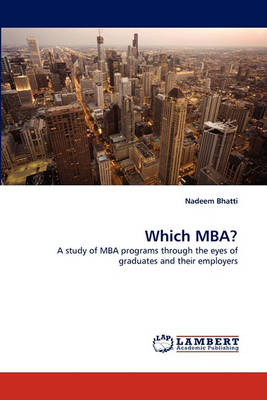 Which MBA? (Paperback)