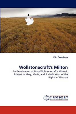 Wollstonecraft's Milton (Paperback)
