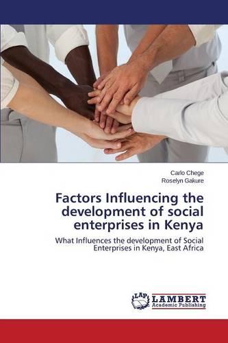 Factors Influencing the Development of Social Enterprises in Kenya (Paperback)