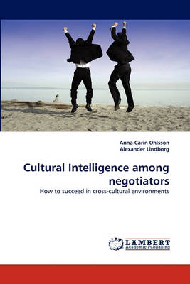 Cultural Intelligence Among Negotiators (Paperback)