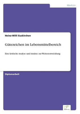 G tezeichen Im Lebensmittelbereich (Paperback)