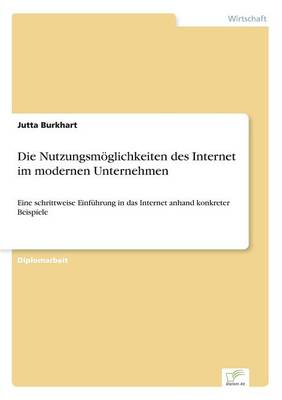Die Nutzungsmoeglichkeiten des Internet im modernen Unternehmen: Eine schrittweise Einfuhrung in das Internet anhand konkreter Beispiele (Paperback)