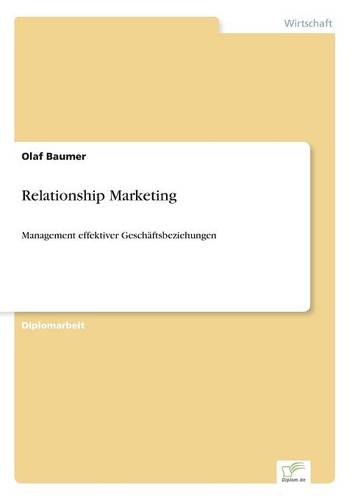 Relationship Marketing (Paperback)