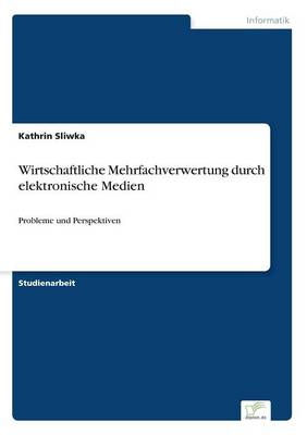 Wirtschaftliche Mehrfachverwertung Durch Elektronische Medien (Paperback)