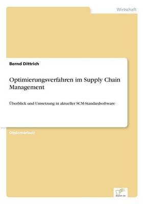 Optimierungsverfahren Im Supply Chain Management (Paperback)