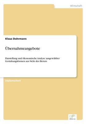 Ubernahmeangebote (Paperback)