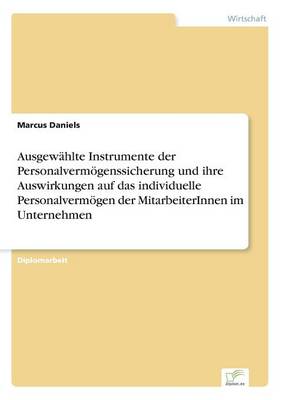 Ausgewahlte Instrumente Der Personalvermogenssicherung Und Ihre Auswirkungen Auf Das Individuelle Personalvermogen Der Mitarbeiterinnen Im Unternehmen (Paperback)
