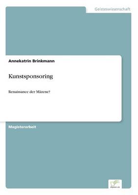 Kunstsponsoring (Paperback)