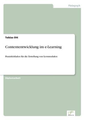 Contententwicklung Im E-Learning (Paperback)