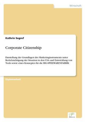 Corporate Citizenship (Paperback)