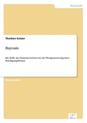 Buyouts (Paperback)
