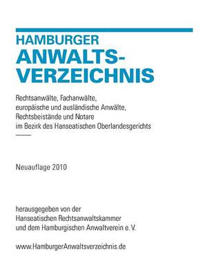 Hamburger Anwaltsverzeichnis (Paperback)