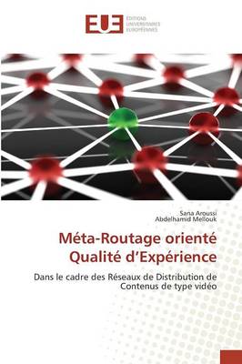 Meta-Routage Oriente Qualite D Experience - Omn.Univ.Europ. (Paperback)