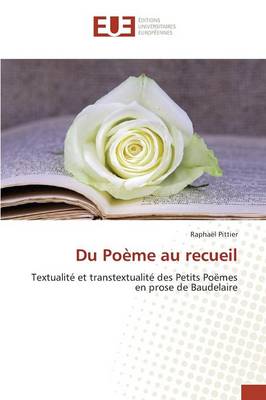 Du Po�me Au Recueil - Omn.Univ.Europ. (Paperback)