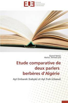 Etude Comparative de Deux Parlers Berb�res D Alg�rie - Omn.Univ.Europ. (Paperback)