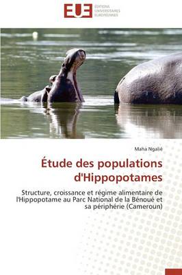 �tude Des Populations d'Hippopotames - Omn.Univ.Europ. (Paperback)
