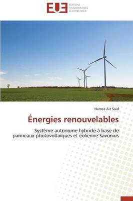 �nergies Renouvelables - Omn.Univ.Europ. (Paperback)