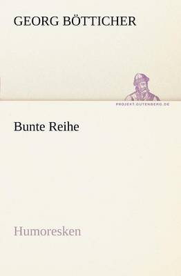 Bunte Reihe (Paperback)