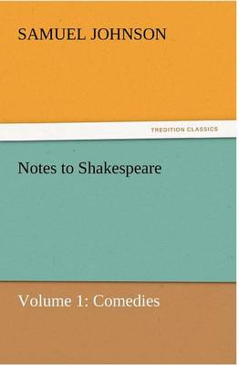 Notes to Shakespeare (Paperback)