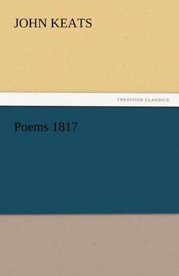 Poems 1817 (Paperback)