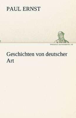 Geschichten Von Deutscher Art (Paperback)