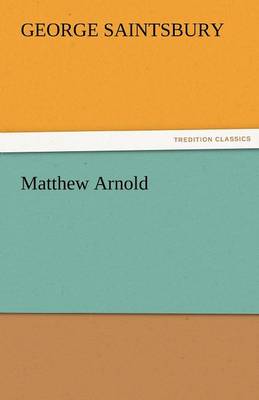 Matthew Arnold (Paperback)
