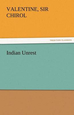 Indian Unrest (Paperback)