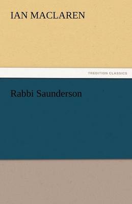 Rabbi Saunderson (Paperback)