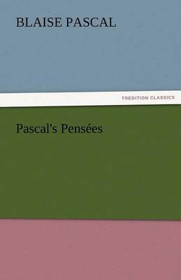 Pascal's Pensees (Paperback)