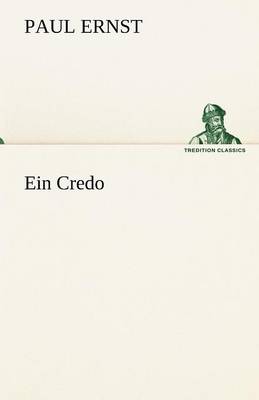 Ein Credo (Paperback)