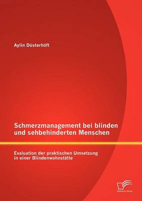 Schmerzmanagement Bei Blinden Und Sehbehinderten Menschen: Evaluation Der Praktischen Umsetzung in Einer Blindenwohnst Tte (Paperback)