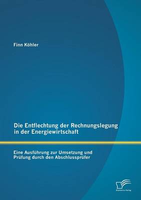 Die Entflechtung Der Rechnungslegung in Der Energiewirtschaft: Eine Ausfuhrung Zur Umsetzung Und Prufung Durch Den Abschlussprufer (Paperback)