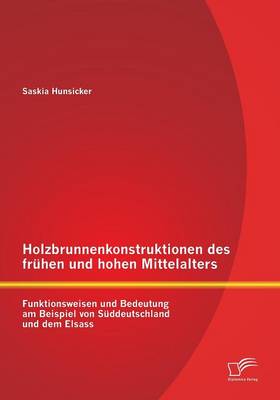 Holzbrunnenkonstruktionen Des Fruhen Und Hohen Mittelalters: Funktionsweisen Und Bedeutung Am Beispiel Von Suddeutschland Und Dem Elsass (Paperback)
