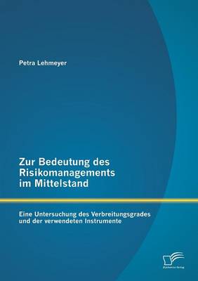 Zur Bedeutung Des Risikomanagements Im Mittelstand: Eine Untersuchung Des Verbreitungsgrades Und Der Verwendeten Instrumente (Paperback)