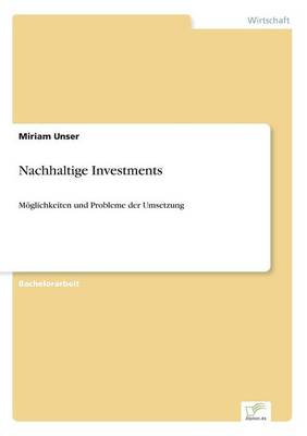 Nachhaltige Investments (Paperback)