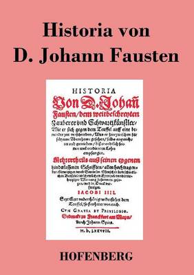 Historia von D. Johann Fausten (Paperback)