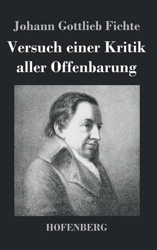 Versuch einer Kritik aller Offenbarung (Hardback)