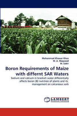 Boron Requirements of Maize with Differnt Sar Waters (Paperback)
