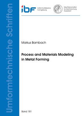 Process and Materials Modeling in Metal Forming - Umformtechnische Schriften 181 (Paperback)