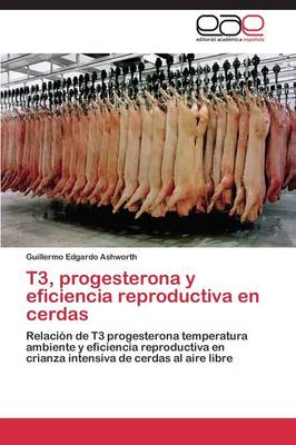 T3, Progesterona y Eficiencia Reproductiva En Cerdas (Paperback)